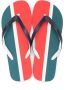 Orlebar Brown Haston Stripe flip flops Blue - Thumbnail 4