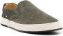 Osklen branded heel-counter slip-on sneakers Green - Thumbnail 2