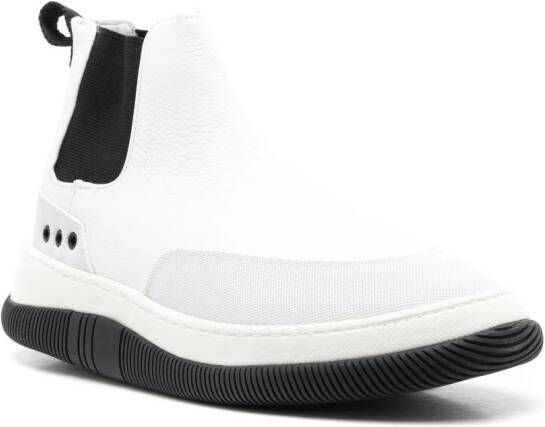 Osklen high-top slip-on sneakers White
