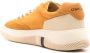 Osklen Hybrid lace-up leather sneakers Yellow - Thumbnail 2