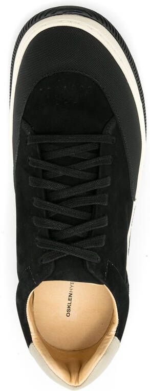 Osklen Hybrid lace-up sneakers Black