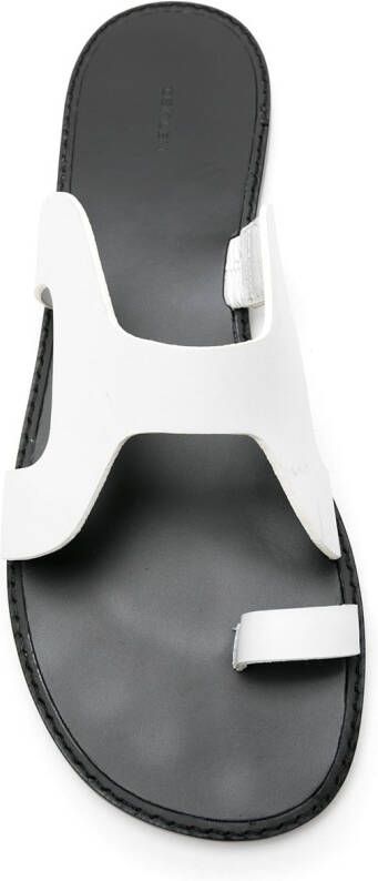 Osklen Ipanema slide sandals White