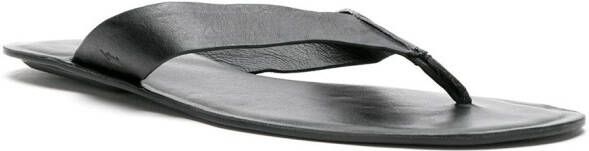 Osklen leather E-Basics flip flops Black