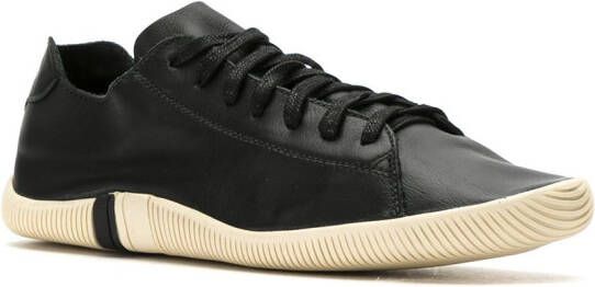Osklen leather lace-up sneakers Black