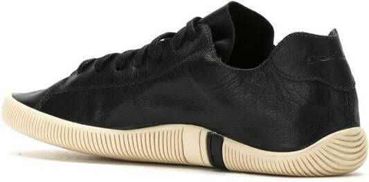 Osklen leather lace-up sneakers Black