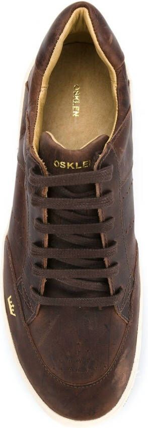 Osklen leather sneakers Brown