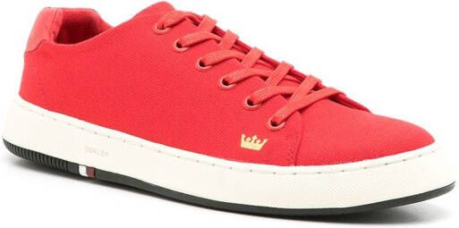 Osklen logo low-top sneakers Red