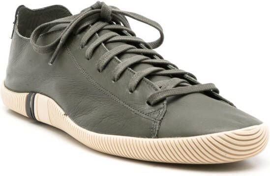 Osklen low-top leather sneakers Green