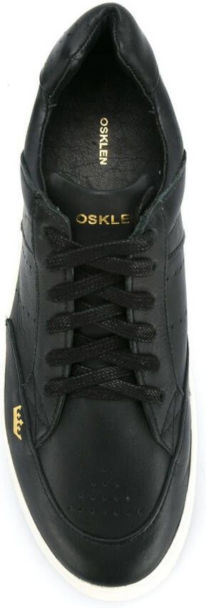 Osklen panelled sneakers Black