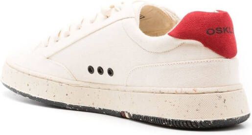 Osklen side-stripe low-top sneakers Neutrals