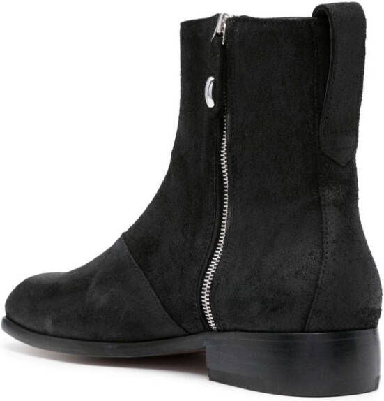 OUR LEGACY ankle suede boots Black