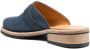 OUR LEGACY buckle-detail leather mules Blue - Thumbnail 3