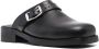 OUR LEGACY buckle detail slip-on shoes Black - Thumbnail 2