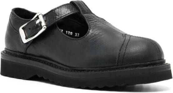 OUR LEGACY Camden leather Mary Jane shoes Black