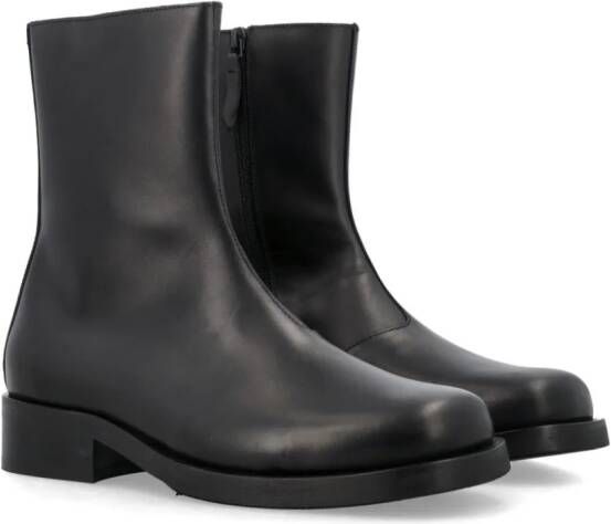 OUR LEGACY Camion leather boots Black