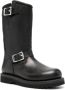 OUR LEGACY Corral buckle-fastening leather boots Black - Thumbnail 2