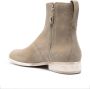 OUR LEGACY Michaelis waxed suede boots Neutrals - Thumbnail 3