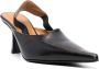 OUR LEGACY pointed-toe slingback mules Black - Thumbnail 1