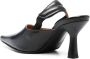 OUR LEGACY pointed-toe slingback mules Black - Thumbnail 2