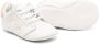 Palm Angels Kids contrast-heel leather sneakers White - Thumbnail 2