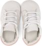 Palm Angels Kids contrast-heel leather sneakers White - Thumbnail 3
