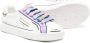 Palm Angels Kids lace-up leather sneakers White - Thumbnail 2