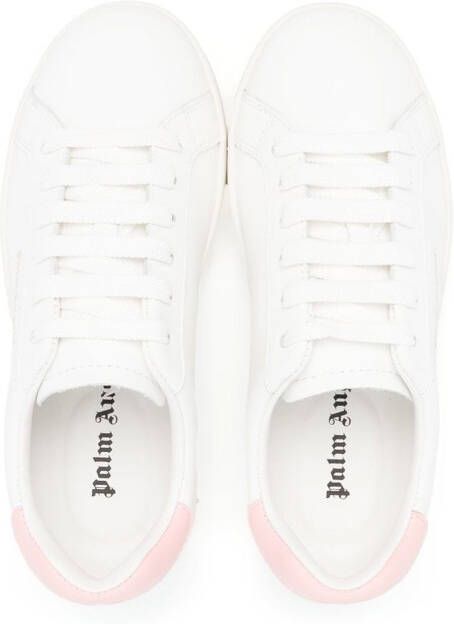 Palm Angels Kids logo-print low-top sneakers White