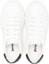 Palm Angels Kids low-top leather sneakers White - Thumbnail 3