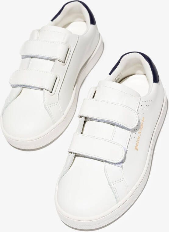 Palm Angels Kids Palm One touch-strap sneakers White
