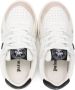 Palm Angels Kids perforated leather sneakers White - Thumbnail 3
