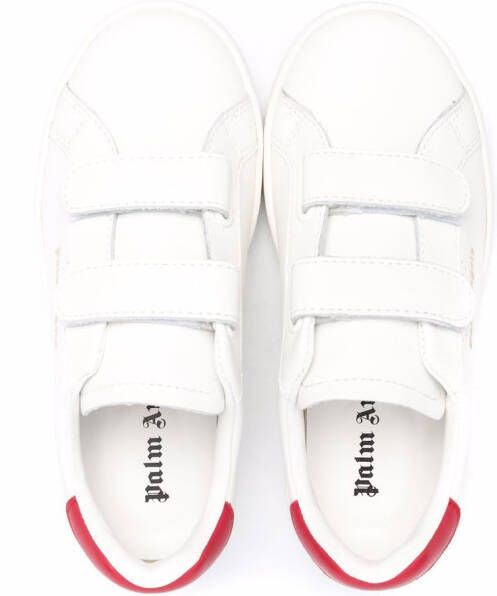 Palm Angels Kids side logo-print sneakers White
