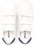 Palm Angels Kids touch-strap leather trainers White - Thumbnail 3