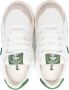 Palm Angels Kids University leather lace-up sneakers White - Thumbnail 3