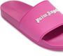 Palm Angels logo-appliqué flat slides Pink - Thumbnail 4
