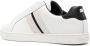 Palm Angels logo-print leather sneakers White - Thumbnail 3