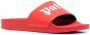 Palm Angels logo-print slides Red - Thumbnail 2