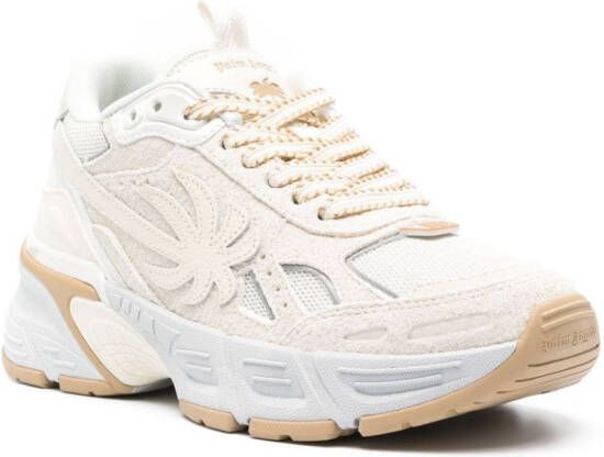 Palm Angels PA 4 panelled sneakers Neutrals