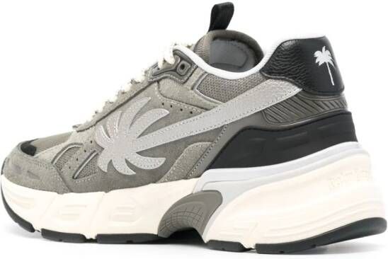 Palm Angels PA 4 suede sneakers Grey