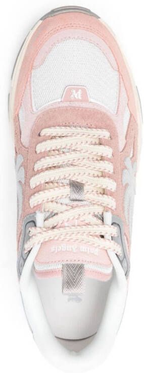 Palm Angels PA 4 suede sneakers Pink