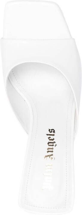 Palm Angels Palm Beach mules White