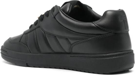 Palm Angels Palm Beach University leather sneakers Black