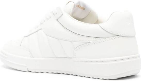 Palm Angels Palm Beach University leather sneakers Neutrals