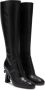 Palm Angels Palm-heel leather knee boots Black - Thumbnail 2
