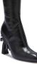 Palm Angels Palm-heel leather knee boots Black - Thumbnail 5