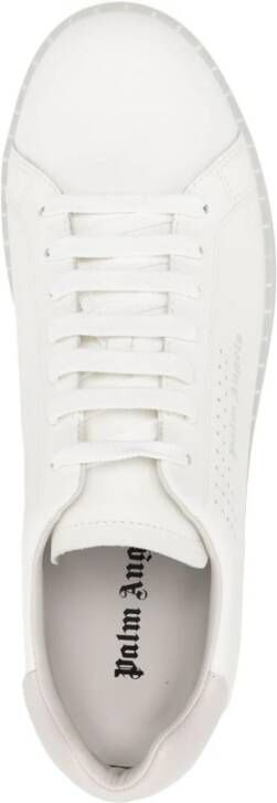 Palm Angels Palm One leather sneakers White