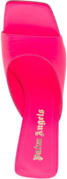 Palm Angels Palm square-toe mules Pink