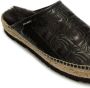 Palm Angels quilted leather mules Black - Thumbnail 4