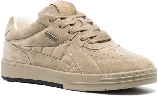 Palm Angels suede low-top sneakers Neutrals