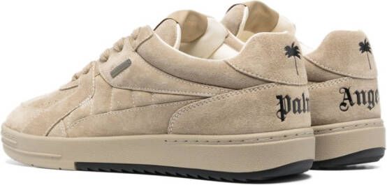 Palm Angels suede low-top sneakers Neutrals