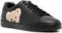 Palm Angels teddy motif low-top sneakers Black - Thumbnail 2